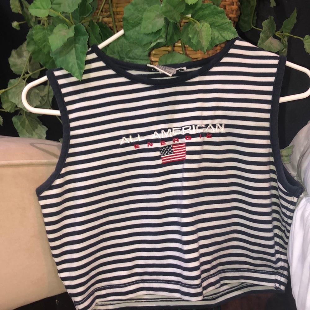 VINTAGE ALL AMERICAN CROP TOP